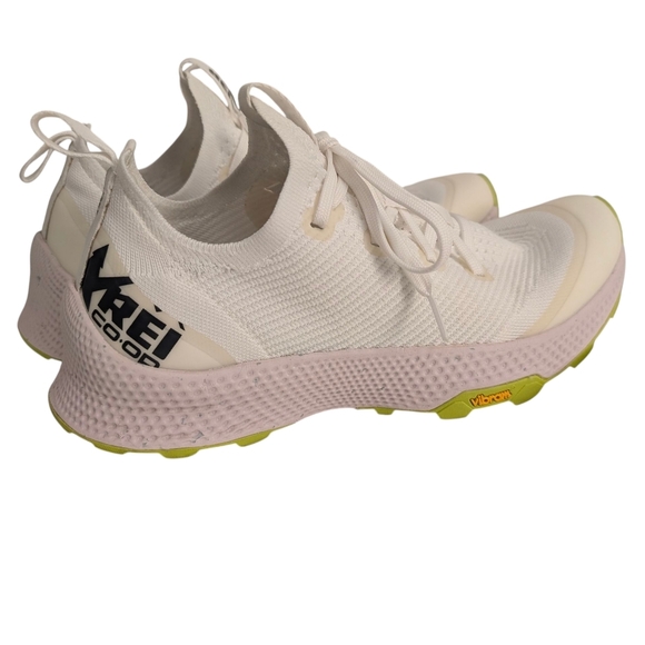 REI Swiftland BlueSky Trail-Running Shoes White Lime 9.5M - Picture 12 of 16